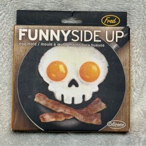 Fred Funny Side Up Silicone Skull Egg Mold
